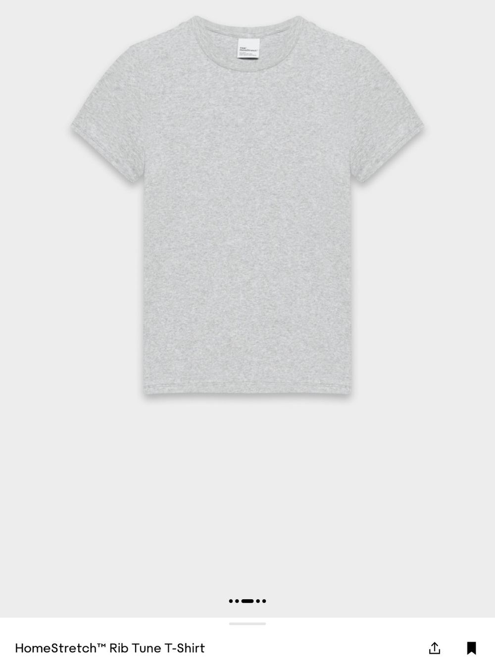 TNA homestretch ribbed t-shirt size small